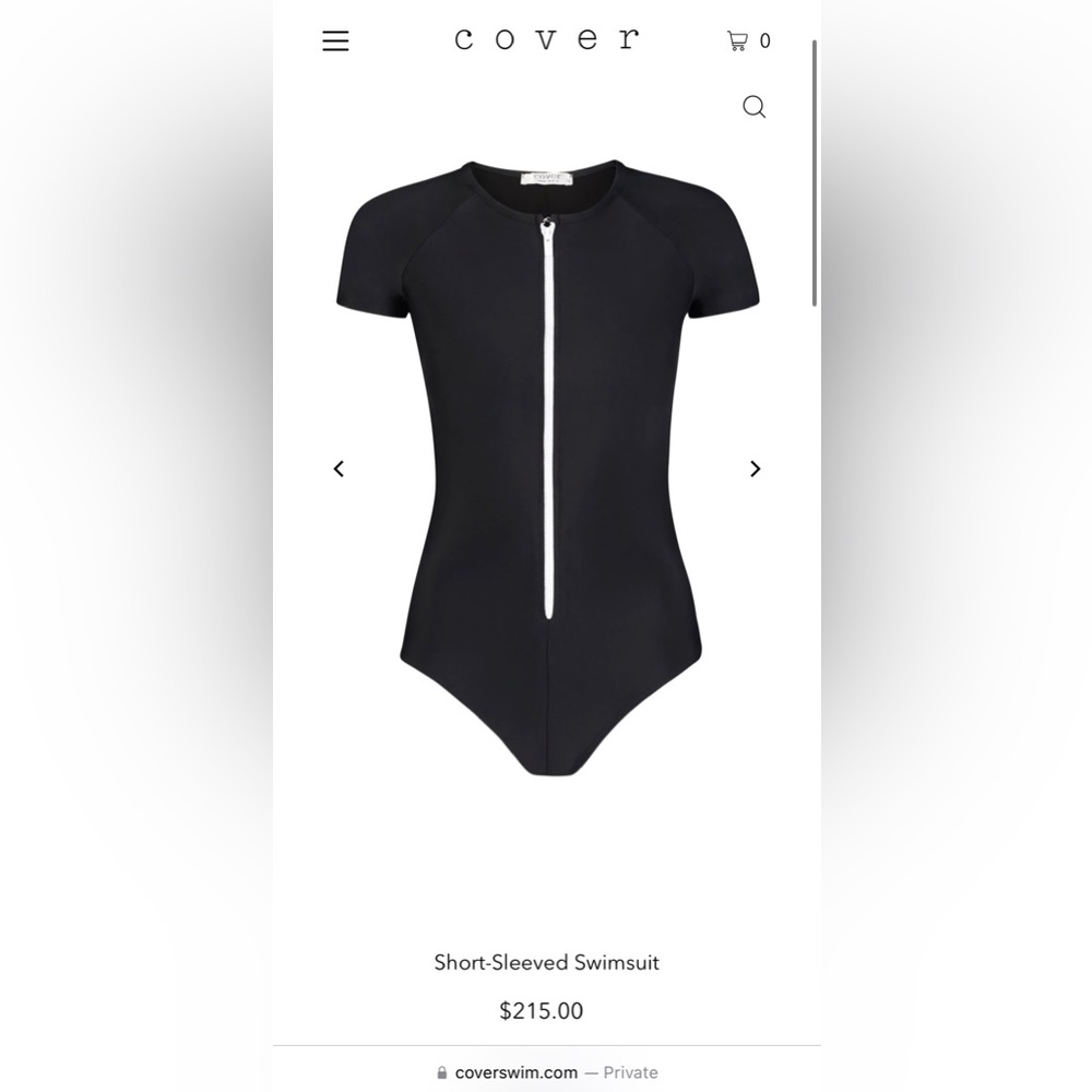 Cover swim one piece